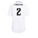 Billige Real Madrid Daniel Carvajal #2 Hjemmetrøye Dame 2022-23 Kortermet